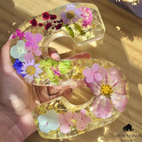 FloraLetter - Bloemenlampenletters van hars