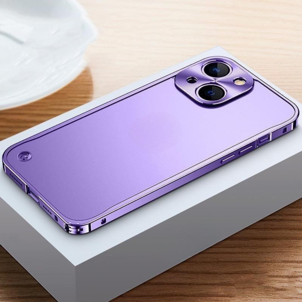 Metalen hoes iPhone - Aluminium