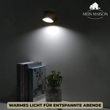 Wandlamp LumiScandi | Draadloos & Oplaadbaar | Scandinavisch Design | Eikenhout