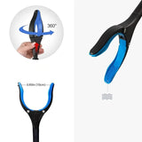 Opvouwbare grijper met 360° draaibare clip