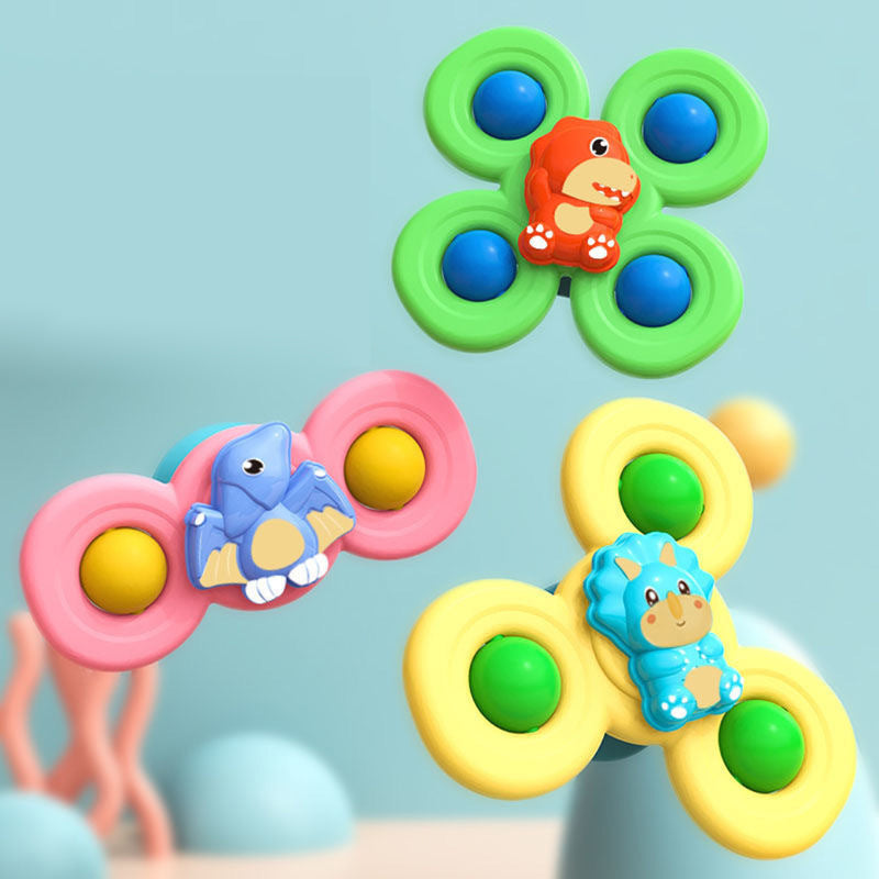 Baby Spinner - Draaibaar Speelgoed voor Baby's (set van 3)