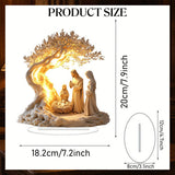 Jezus Boom des Levens Decoratie - Spirituele Accent