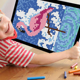 Kleurige Creatieve Nummerkleurboek - Voor ontspanning en plezier