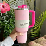 Vacuümgeïsoleerde beker met deksel en rietje – ThermoTumbler
