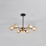Nordic Glass Ball LED Kroonluchter – Moderne Plafondlamp