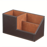 ClassicDesk PU Organizer – Luxe Oplossing voor een Opgeruimd Bureau