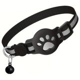 Kattenhalsband met Veiligheidsbuckle en Bel – Verstelbaar voor Katten van Verschillende Maten