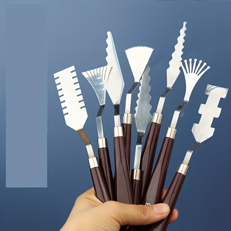 MasterBlend Schildermessen Set – Precisie en Creativiteit voor Olieverfkunst