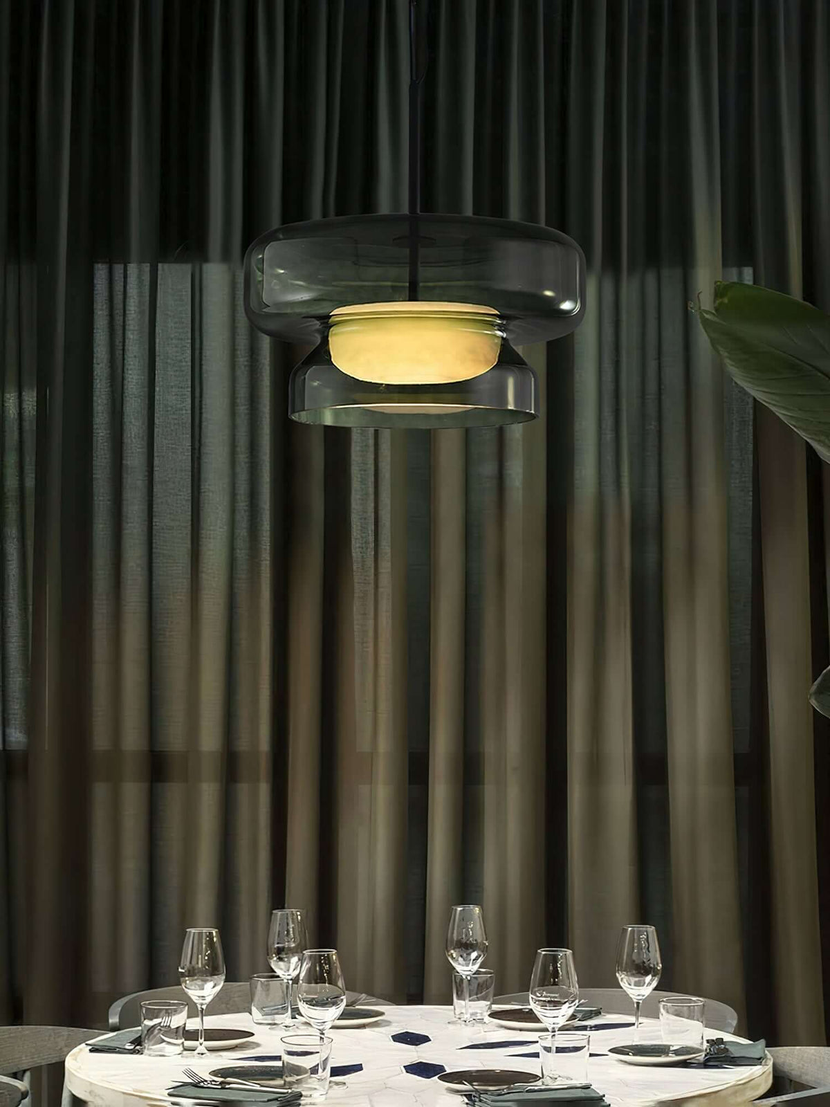 Bohemien Stijl Hanglamp - Glas & Metaal LED