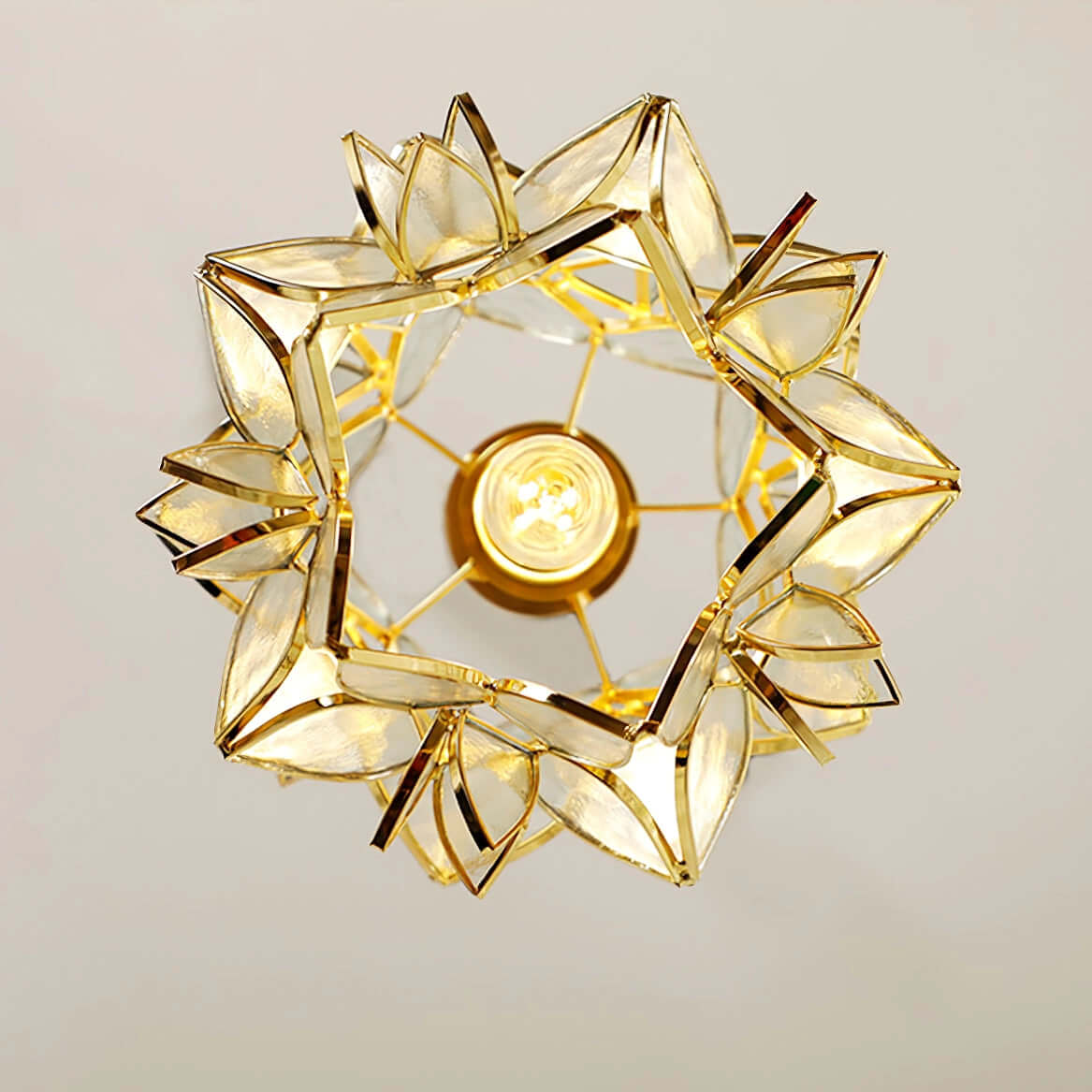 Elegante Hanglamp met Schelp Design