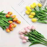Set van 15 Realistische Kunst Tulpen – Perfect voor Bruiloften, Feesten en Woningdecoratie