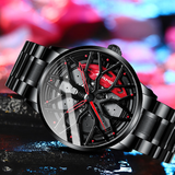 Stijlvolle Racewagen Herenhorloge - RaceVision