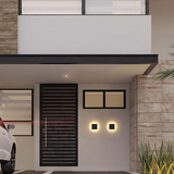 Moderne Buiten LED Wandlamp – Minimalistisch Rond of Vierkant IP65 Ontwerp