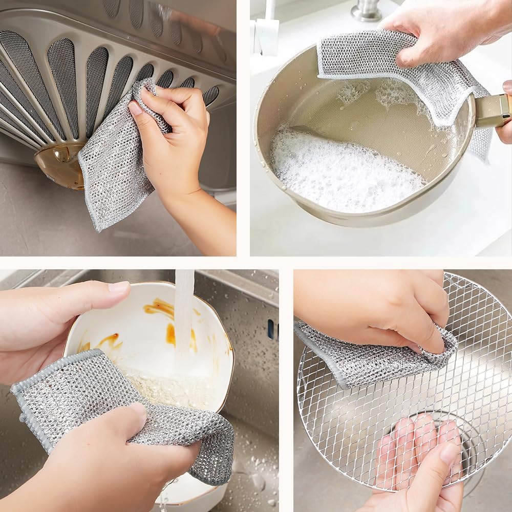 5+5 Gratis | WipePro | Multifunctionele Draad-Schoonmaakdoek voor moeiteloos reinigen