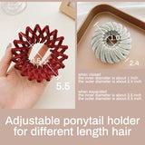Stijlvolle Vogelnest-Haarclips - Set van 3