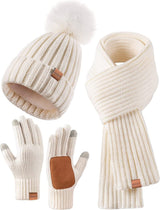 FrostyGrace | Warme Wintersset – Beschermt Hoofd, Hals & Handen