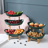 Stijlvolle metalen fruitschaal met 2 of 3 niveaus – StackFruit