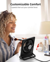 Sterke Wind Ultra Stille Kleine Tafelventilator