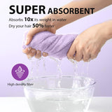 Microvezel Haarhanddoek Wrap – 3-pack