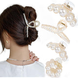 Stijlvolle Parels Haarspeldjes - 4-pack