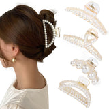 Stijlvolle Parels Haarspeldjes - 4-pack