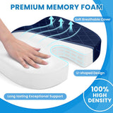 Memory Foam Zitkussen voor Stoel – Comfort voor Autostoel en Bureaustoel