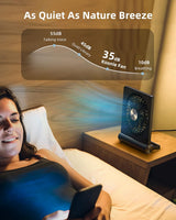 Sterke Wind Ultra Stille Kleine Tafelventilator