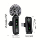 SoundClip Draadloze Lavalier Microfoon - Voor Smartphones en Tablets