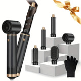 ProStyler 5-in-1 haarstyling set - föhn, krultang en stijltang