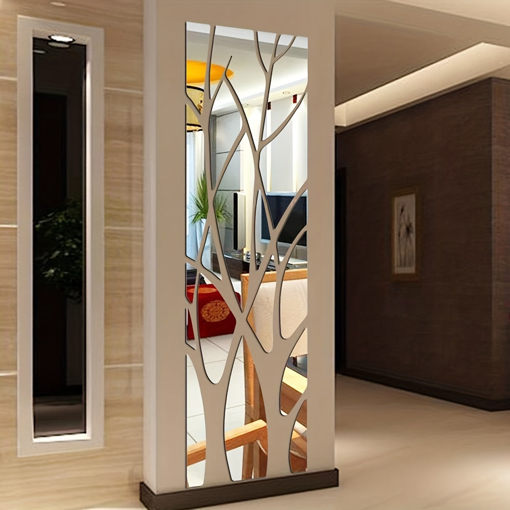 NatureLine 3D Acryl Wanddecoratie – Uniek Takkendesign voor Woonkamer en Gang