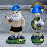 Sportieve Dwarfs - Grappige Tuinbeelden voor een Speelse Sfeer