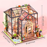 Miniatuur Kas Boekenhoek – DIY 3D Model met LED Verlichting
