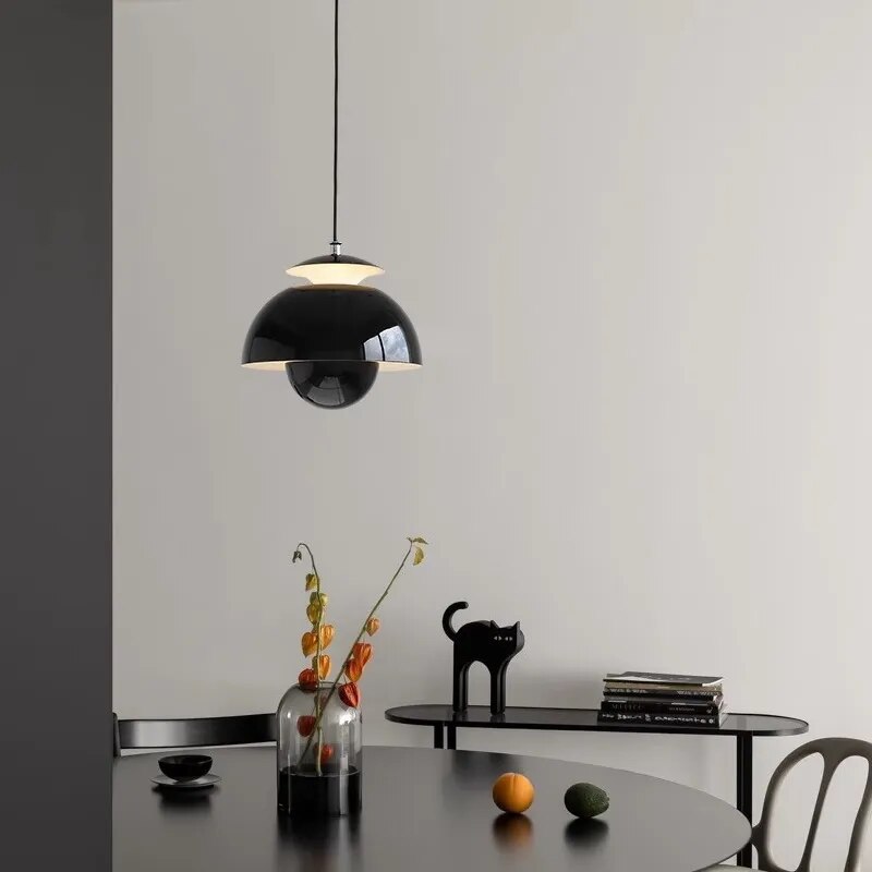 Nordic Moderne LED Hanglamp – Elegante Bloem geïnspireerde Scandinavische Ontwerp
