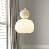 Art Deco Hanglamp - Crème Stijl