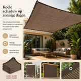 Beschermend PE Schaduwdoek – Koel en Veilig in de Zon