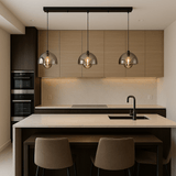 Moderne 3-lichts LED Hanglamp Keuken