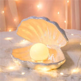 PearlGlow - Droom Parel Schelp Nachtlamp
