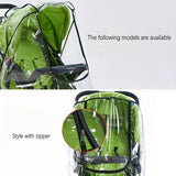 Transparante Regenhoes Kinderwagen - Voor Weerbestendige Bescherming