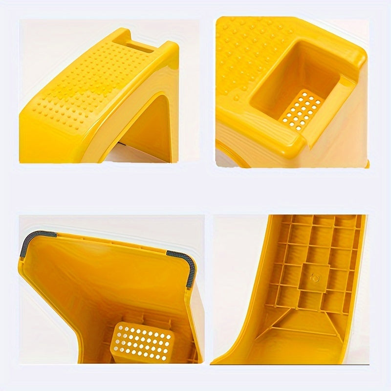 Compact Voetkrukje met Opbergruimte – Comfortabel en Functioneel