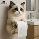 PurrRoll – De charmante katten-toiletpapierhouder!