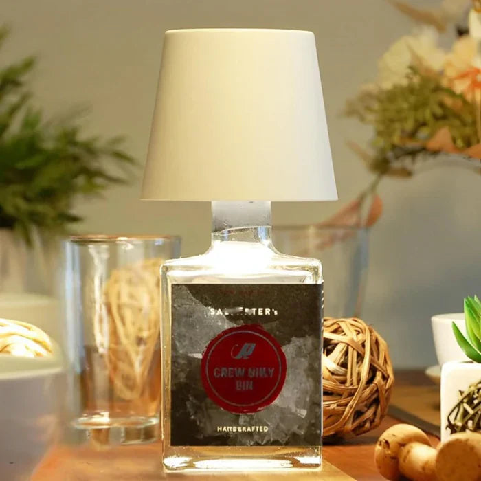 Draagbare LED Flessenlamp - GlowBottle