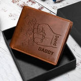 BondWallet | Portemonnees van gegraveerd echt leer zijn het perfecte cadeau voor Vaderdag