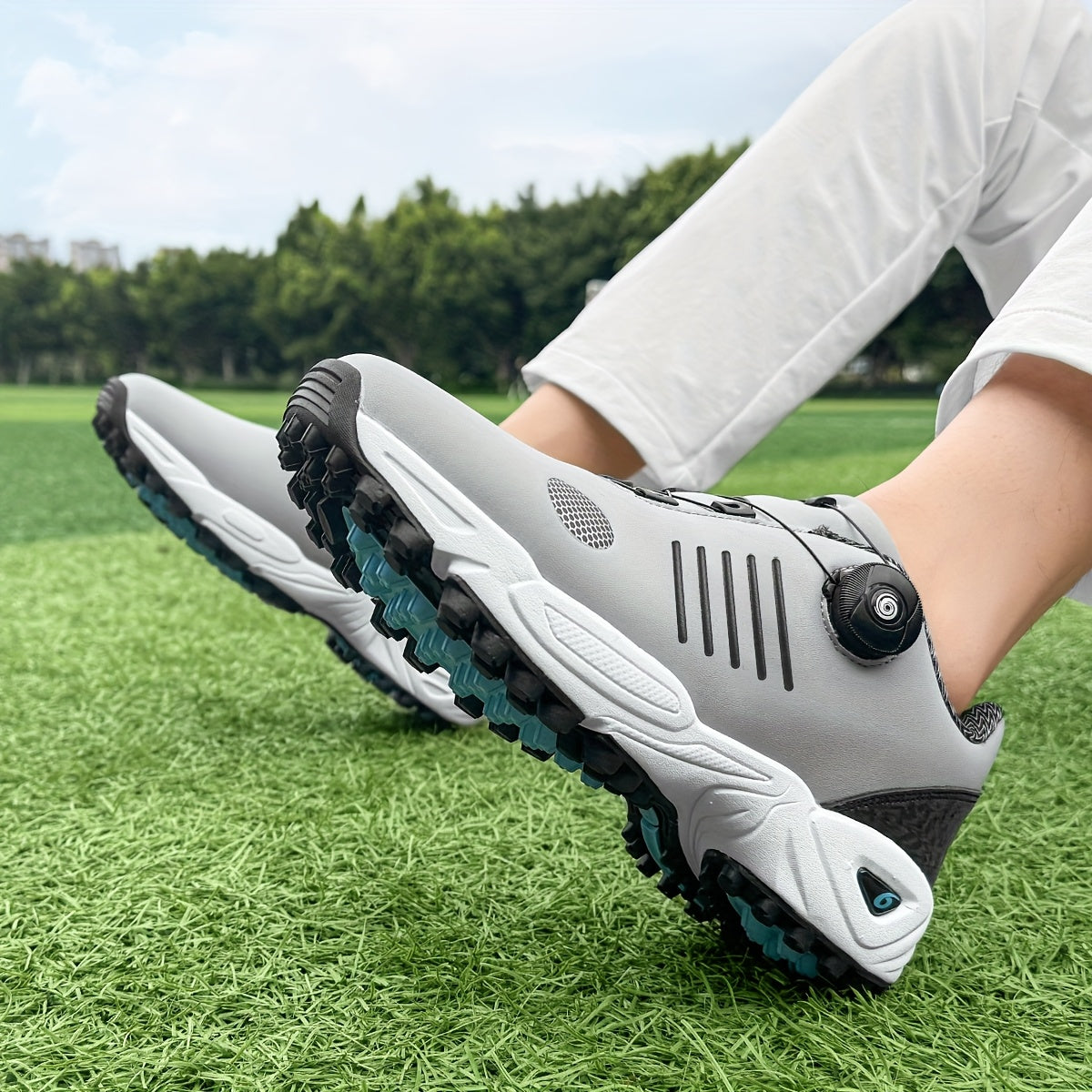 Golfeasy | Golfschoenen Heren met Grip & Sluitmechanisme met Draaiknop | Draaibaar vetersysteem | Draaisluiting | Lichtgewicht & Ademend Ontwerp