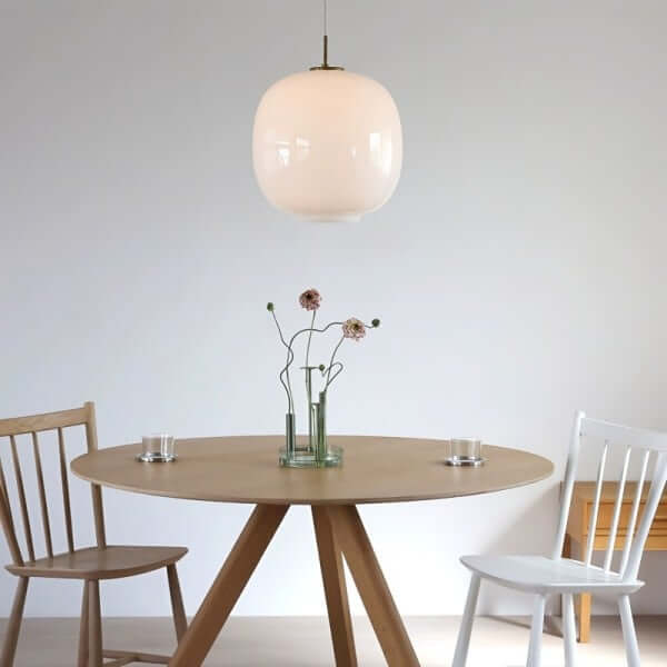 Moderne Hanglamp - Opaalglas Design