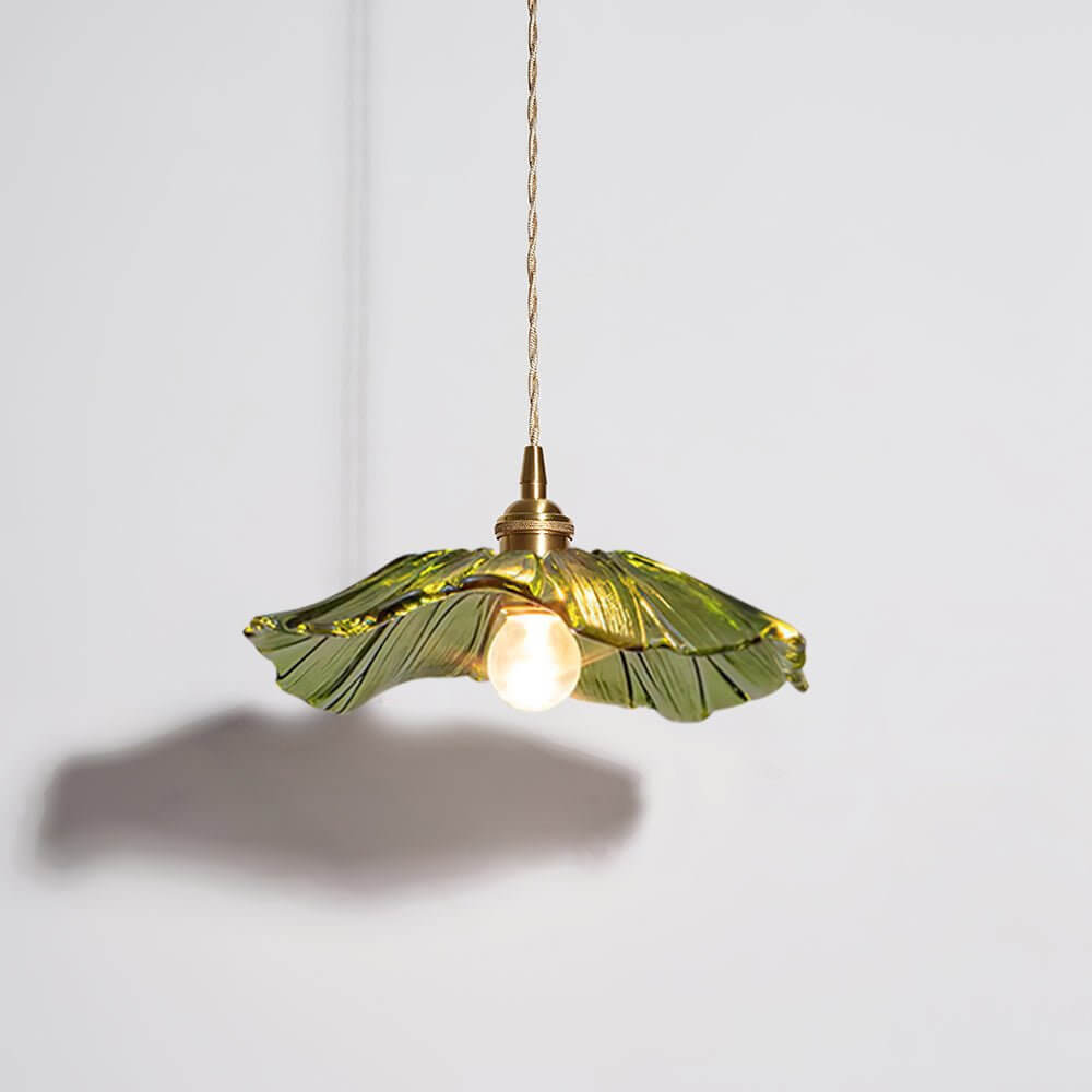Hanglamp Glas Bloem - Retro Design Verlichting