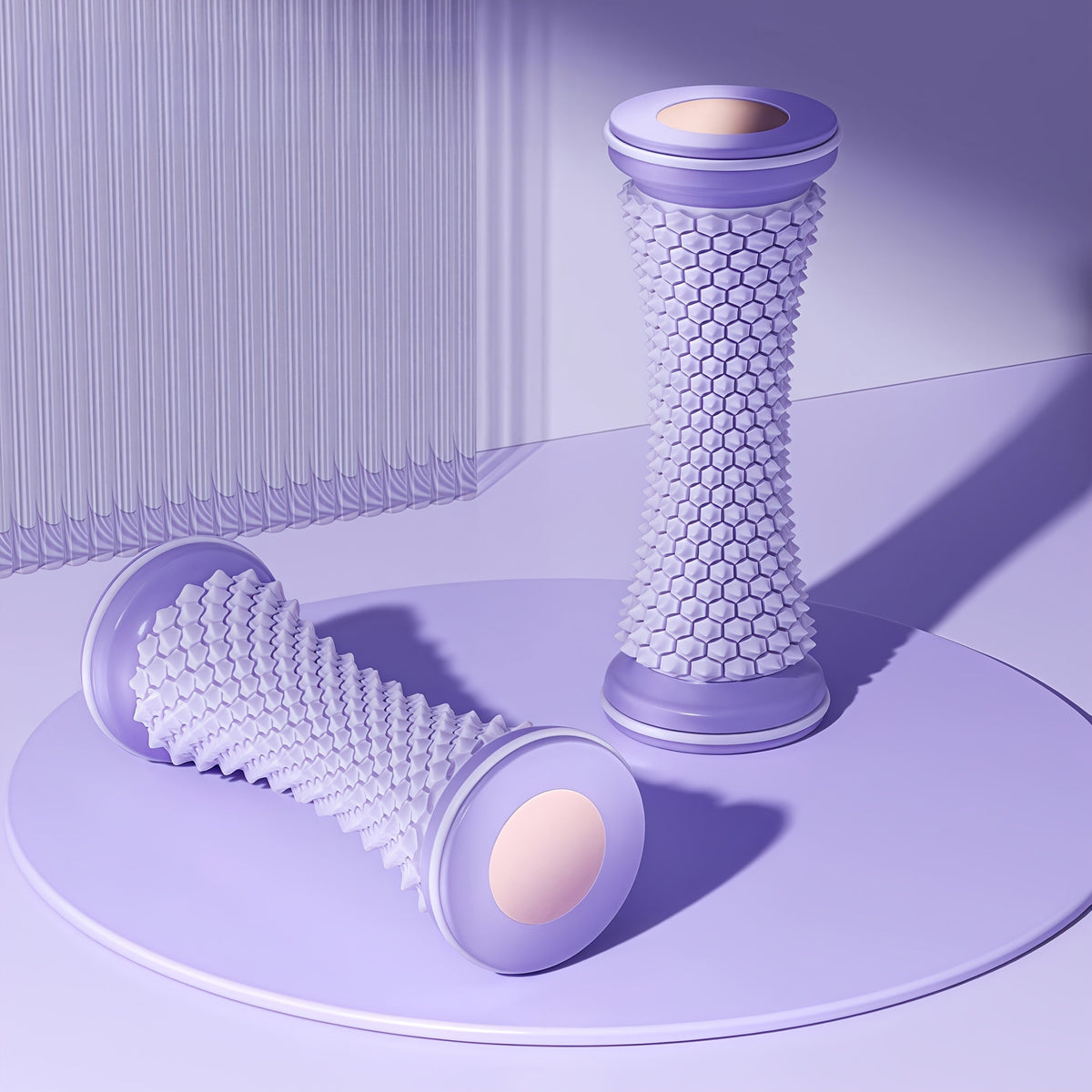 FlexiRoll Voetmassage Roller – Verlicht Spanning en Bevordert Circulatie