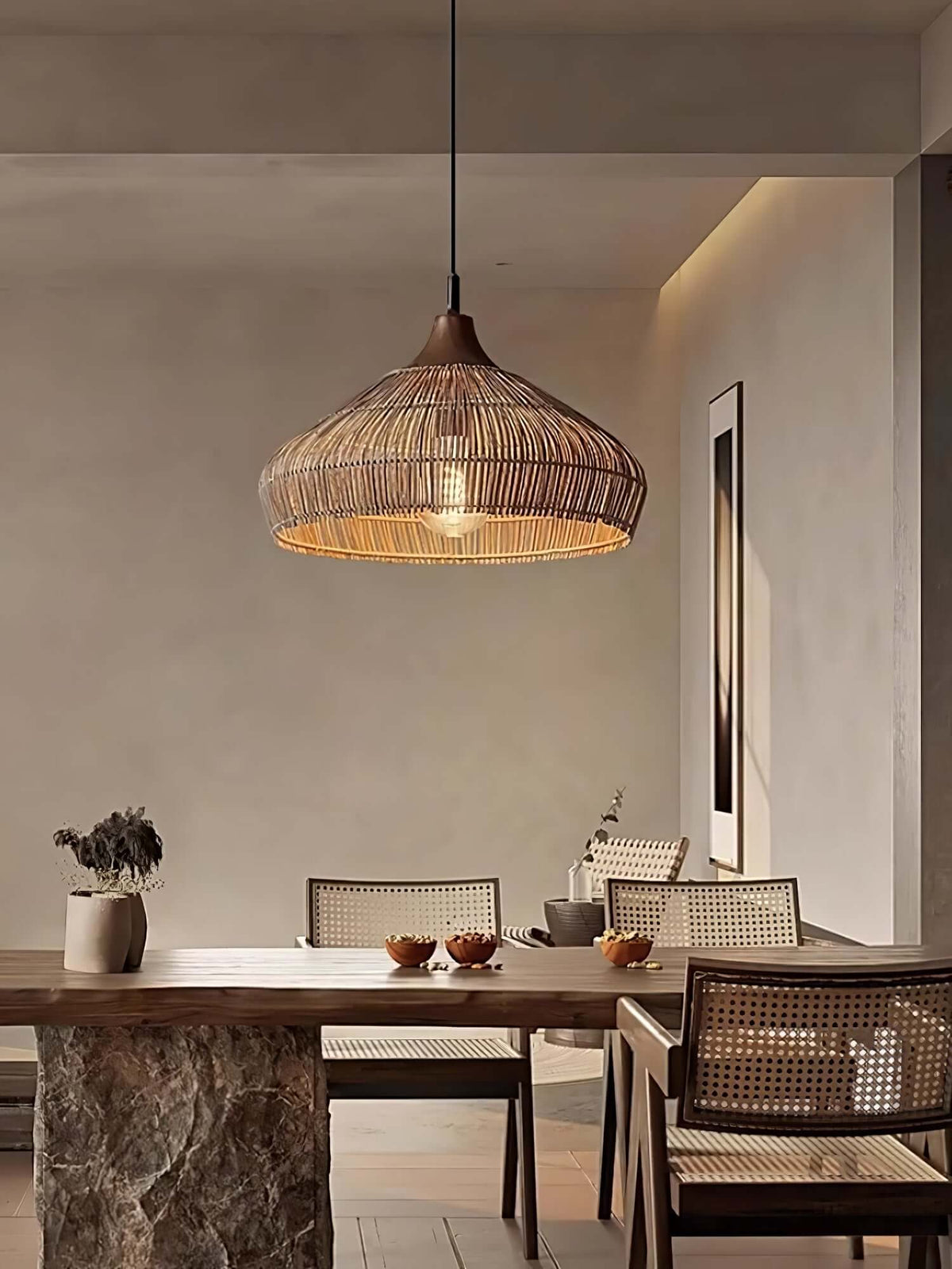 Rotan Hanglamp - Bohemian Stijl Hanglamp