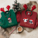ChristmasStitchwear | Draag je huisdier deze kerst dicht bij je hart — met liefde gestikt, gemaakt om lang mee te gaan