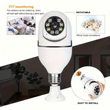 VisionGuard Slimme Lampcamera - Voor Veiligheid en Comfort in Huis