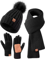 FrostyGrace | Warme Wintersset – Beschermt Hoofd, Hals & Handen